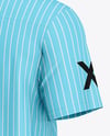 Men's Short Sleeve Shirt Mockup - Half Side View