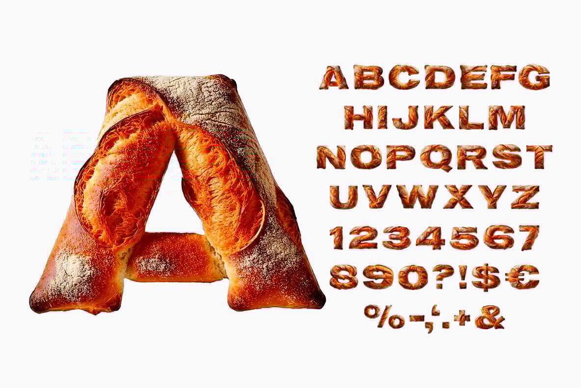Bold Bread Font