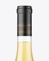 Clear Glass White Wine Bottle Mockup