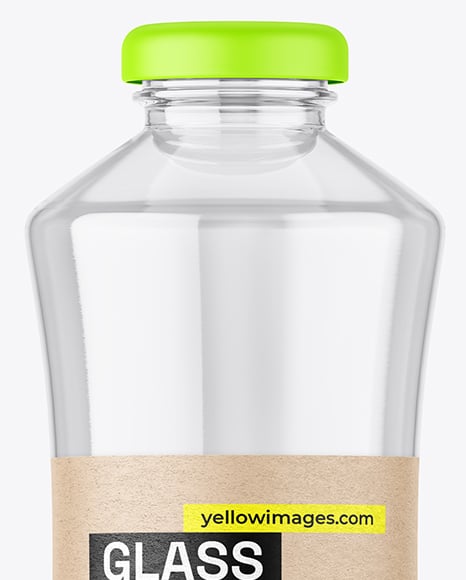 Glass Bottle Mockup