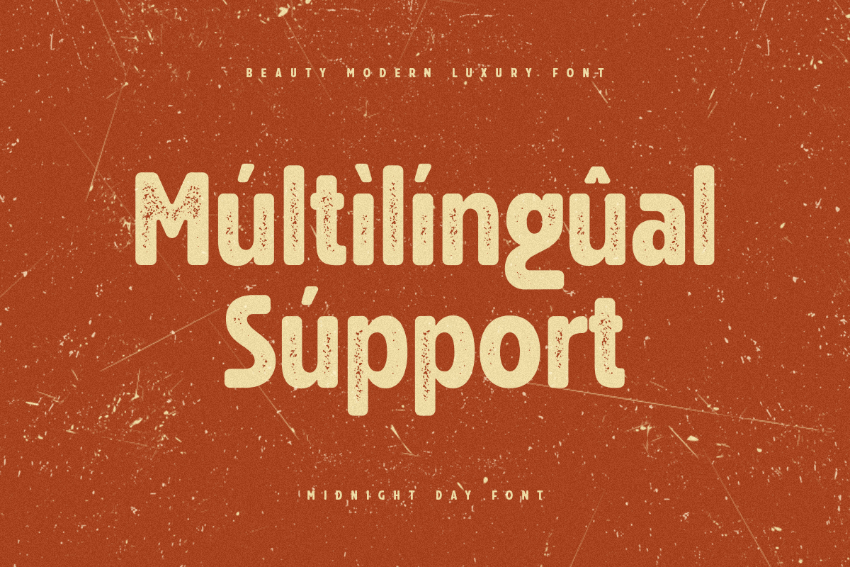 Midnight Day - Historical Retro Vintage Font