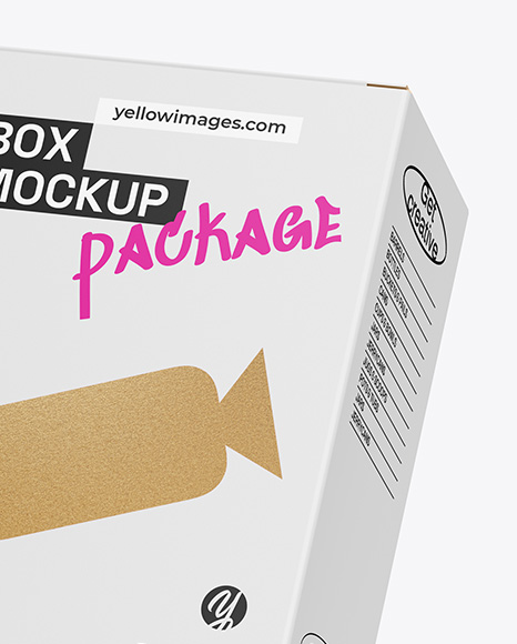 Two Paper Boxes Mockup