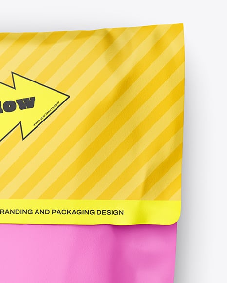 Paper Mailing Bag Mockup
