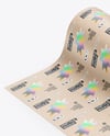 Kraft Paper Roll Mockup