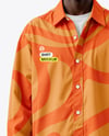 Afro-American Man Wearing Shirt and Shorts Mockup