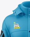 Men's Down Jacket Mockup - Front View