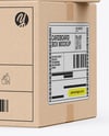 Two Cardboard Boxes Mockup