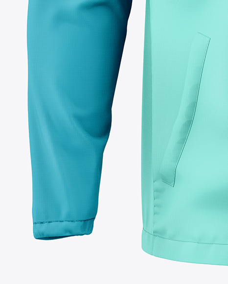 Men's Windbreaker Jacket Mockup