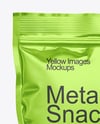 Metallic Sachet Mockup