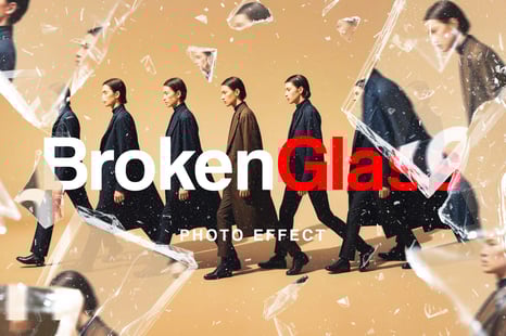 Broken Glass Photo Effect - Creative Store