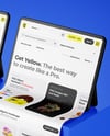 Two iPads Longscroll Mockup