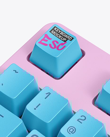 Keyboard Mockup - Device mockups
