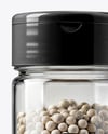 Spice Jar with Whole White Pepper Mockup