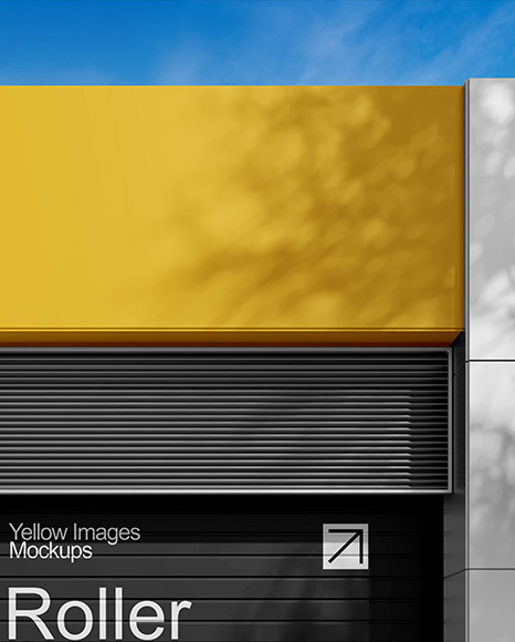 Roller Shutter Mockup