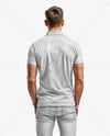 Man in a Polo Shirt and Jeans Mockup