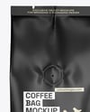 Matte Coffee Bag Mockup