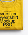 Folded Sweatshirt Mockup