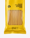 Glossy Package with Pasta Mockup