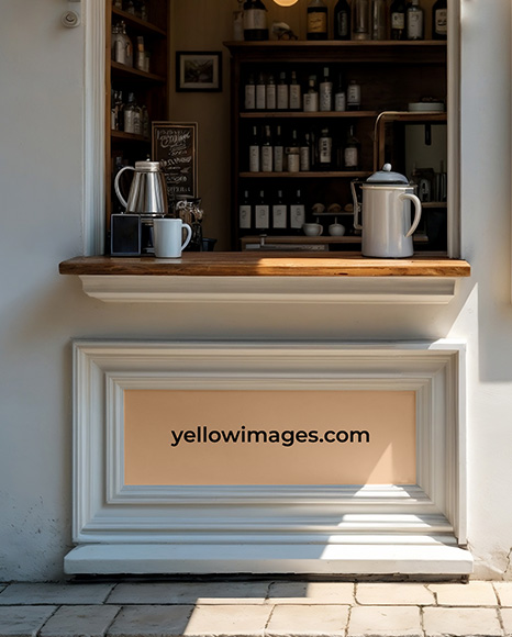 Mini Cafe Mockup