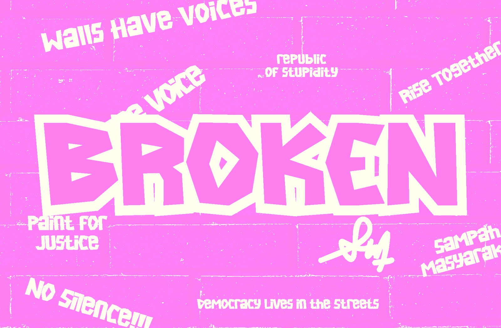 Onarki - Graffiti Style Typeface