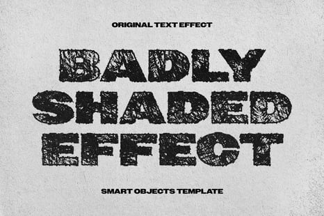 Stamp Shaded Text Effect - Add-Ons