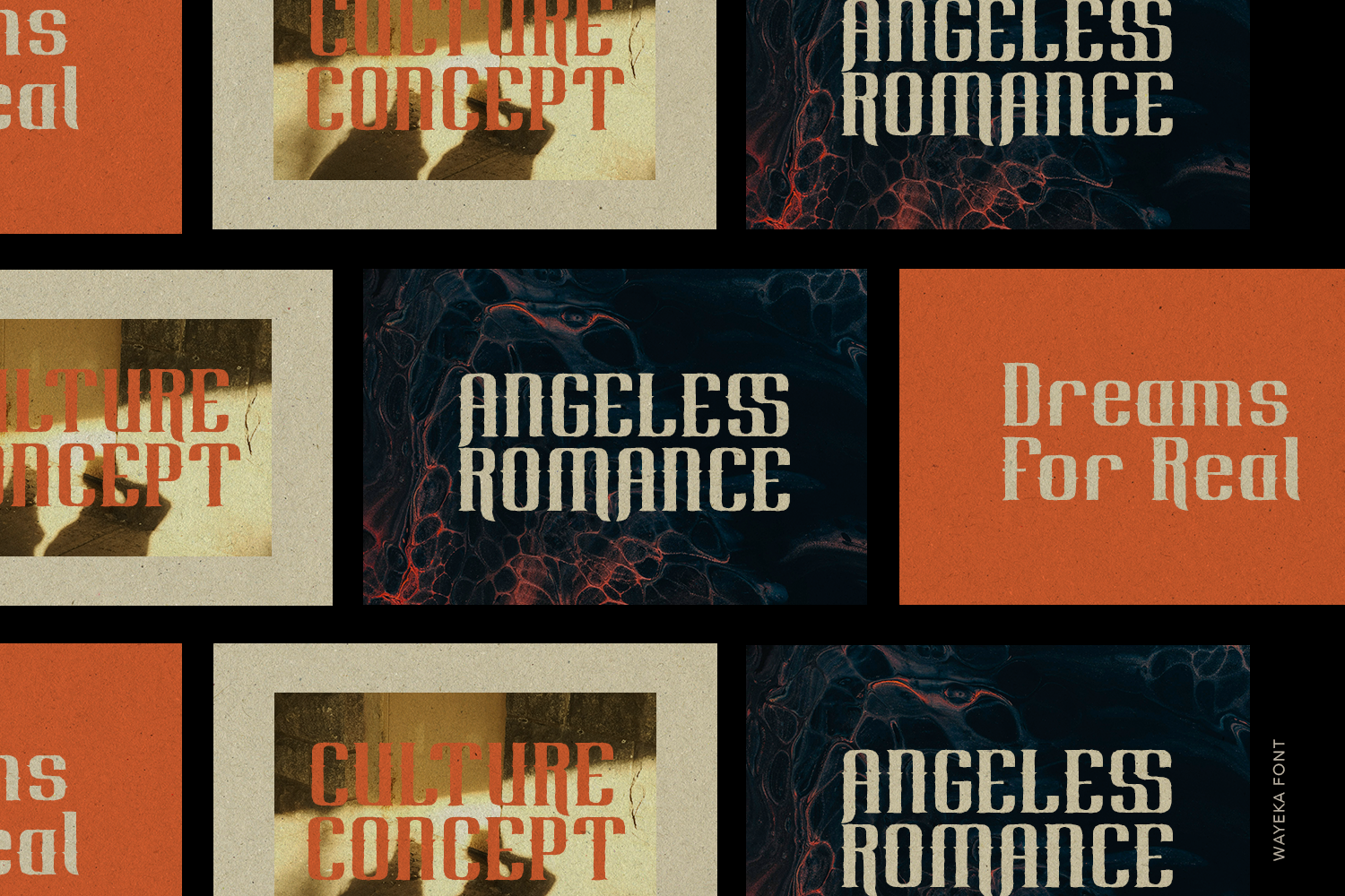 Wayeka Display Font