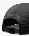 Five Panel Cap Mockup - Back Half Side View