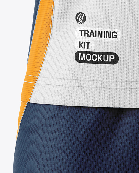 Training Sleeveless Kit Mockup - Front View