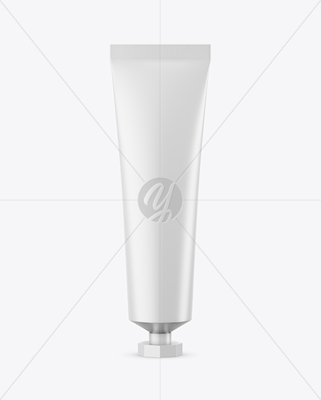 Matte Cosmetic Tube Mockup