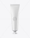 Matte Cosmetic Tube Mockup