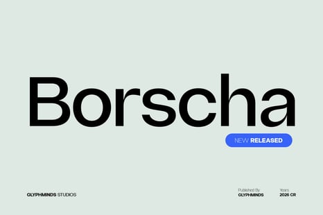 Borscha Typeface
