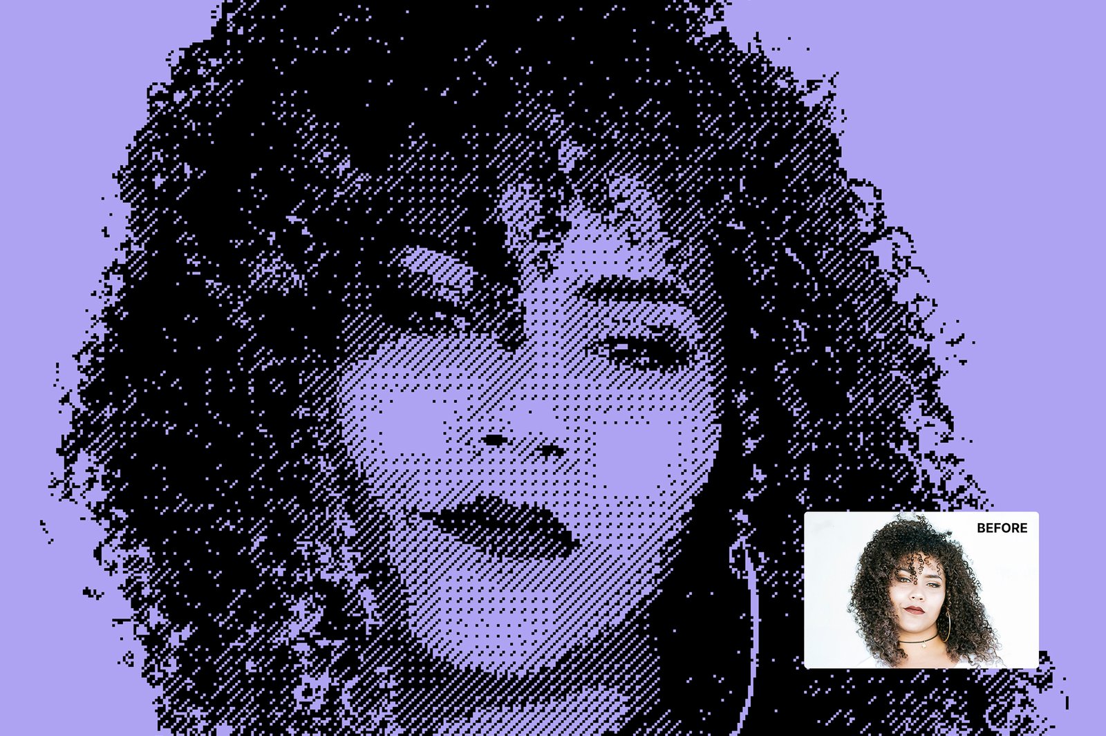 Dithering Bitmap Effect