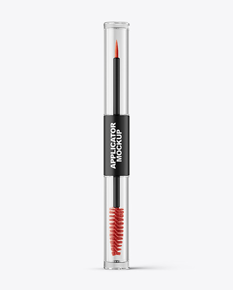 Matte Hairoil Applicator Tube Mockup - Object mockup