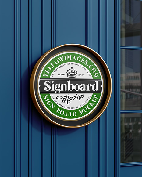 Signboard Mockup