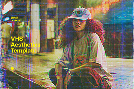 VHS Aesthetics Photo Template - Add-Ons