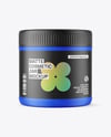Matte Cosmetic Jar Mockup