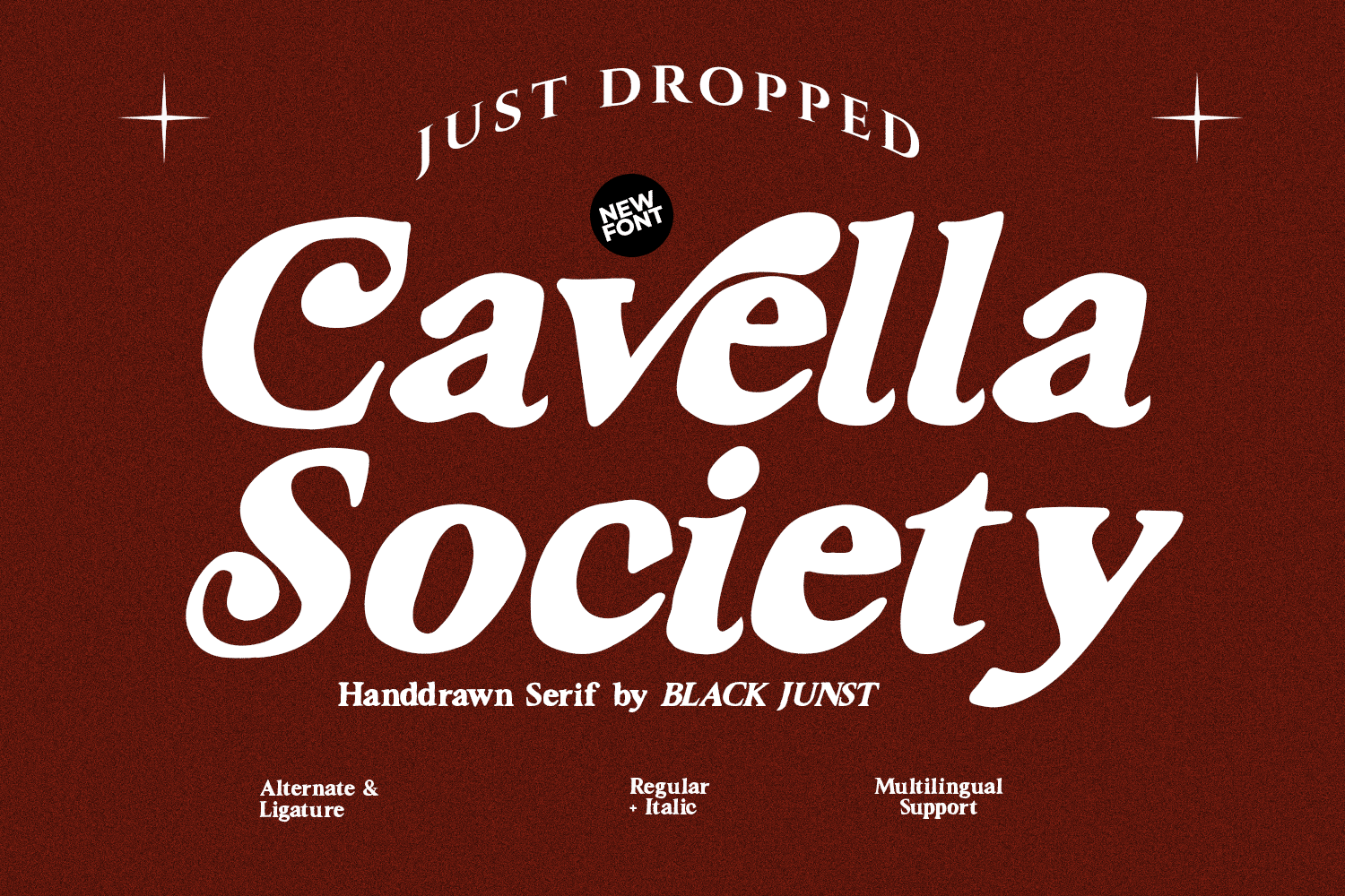 Cavella Society - Handmade Serif