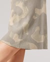 Combat Boots on Women's Legs with Dress Mockup