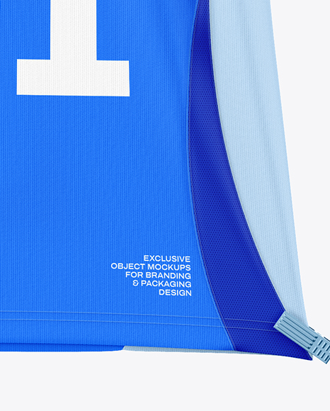 Training Jersey Hanging on a Hooked Frame Mockup