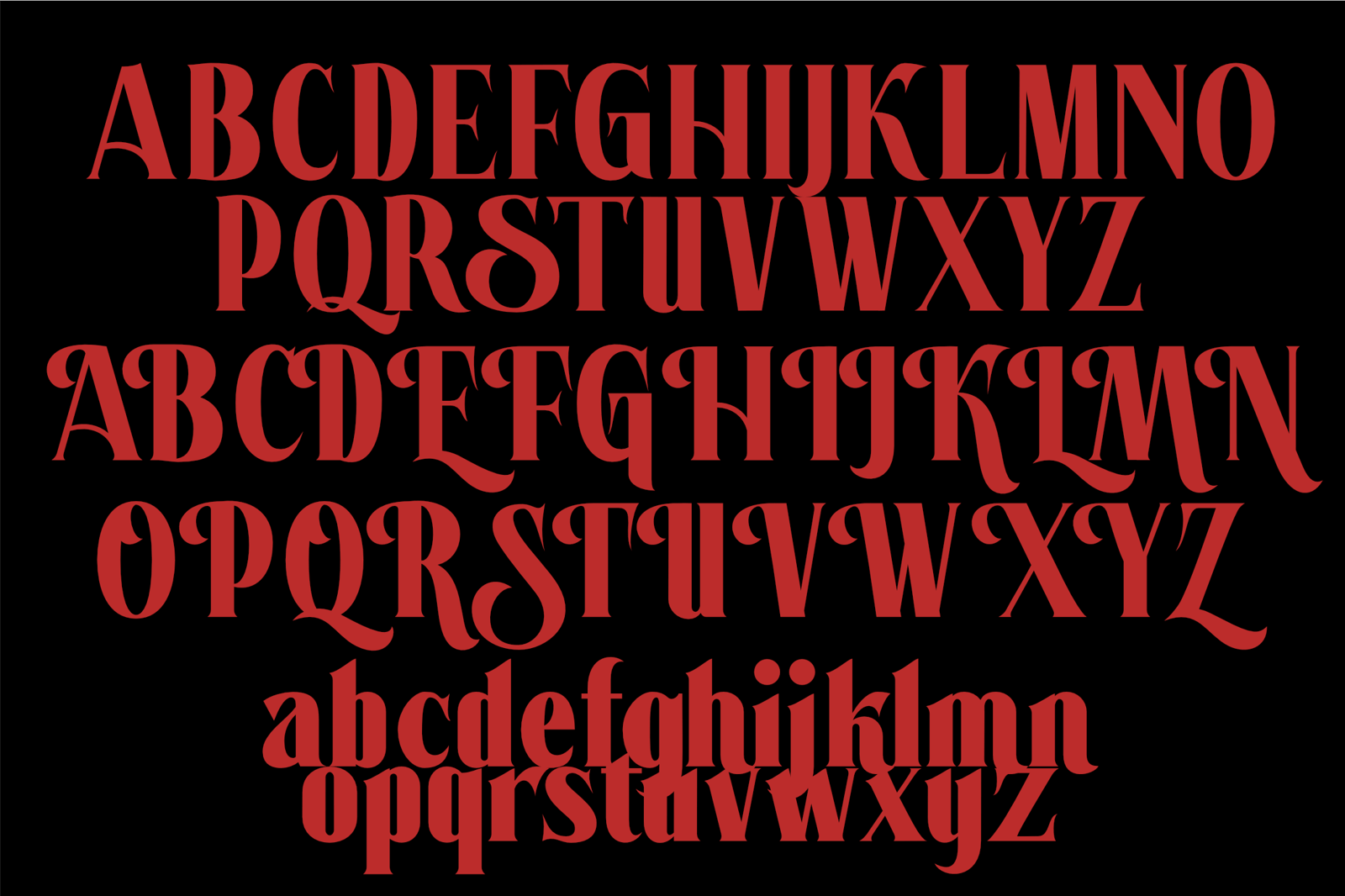 Muflesh - A Classic Bold Typeface