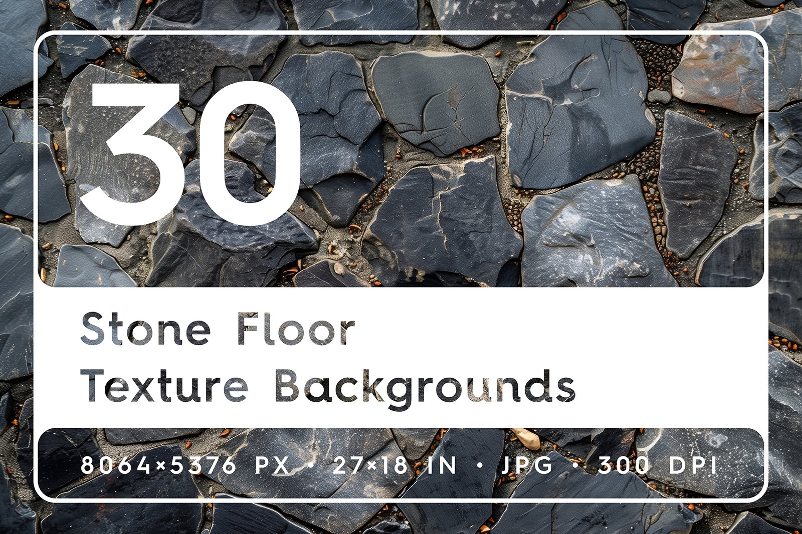 30 Stone Floor Texture Backgrounds