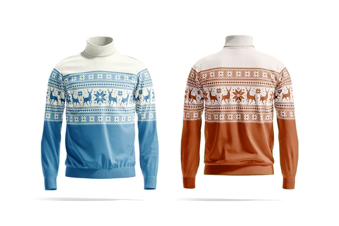 Turtleneck Sweater Mockups Set