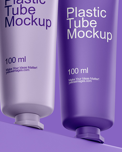 Bottles with Tubes Mockup