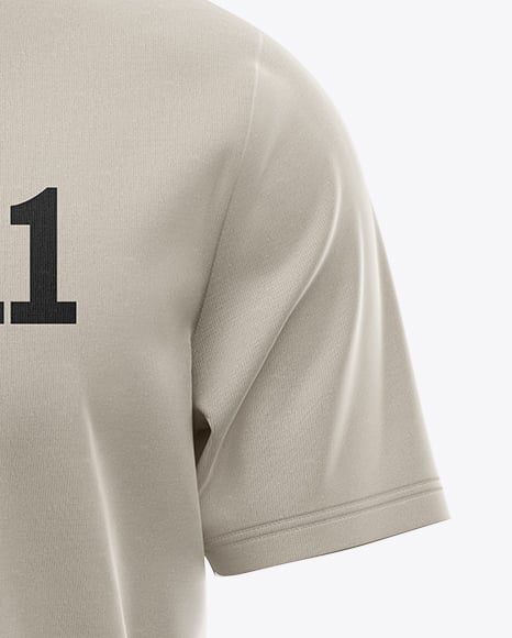 Men's Casual Polo Shirt Mockup
