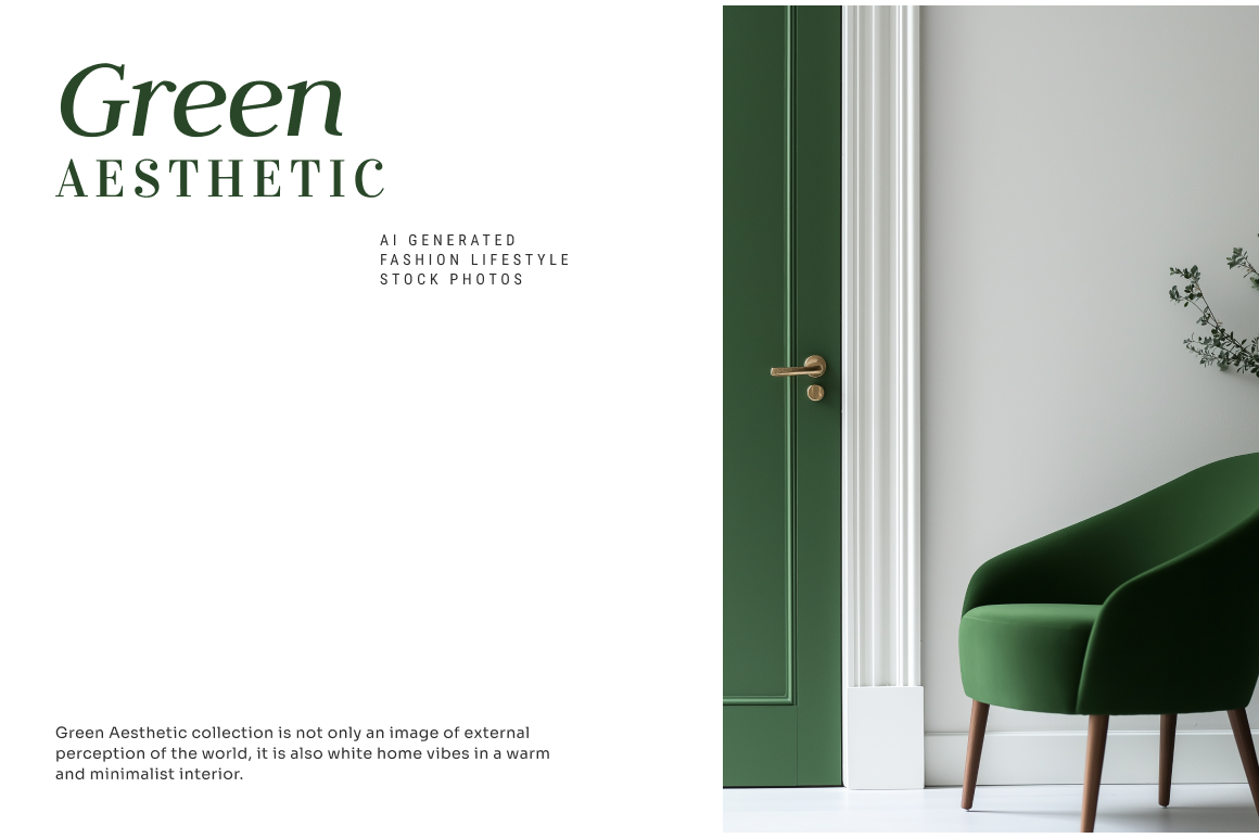 Green Aesthetic - 155 Stock Photo