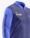Jersey Mockup - Half Side View