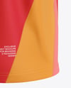 Training Sleeveless Jersey Mockup - Back Half Side View