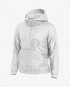 Men's Hoodie Mockup - Half Side View