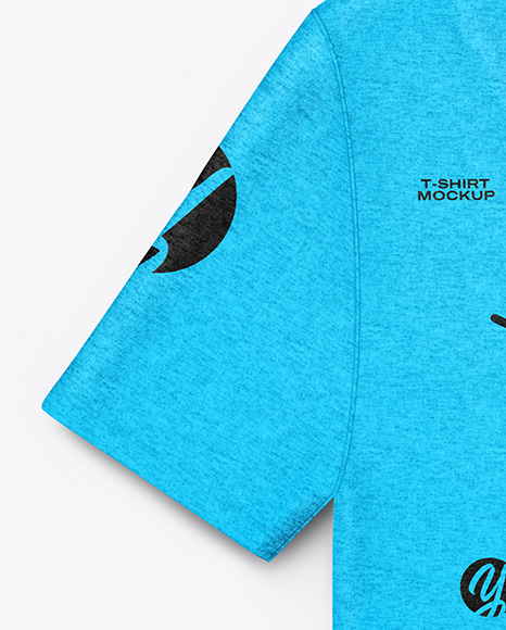 Heather T-Shirt Mockup