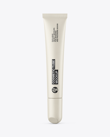 Matte Cosmetic Tube Mockup